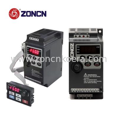 Mini VFD Inverter NZ100 Series Of ZONCN 220v Single Phase Variable Frquency Drive 1hp 2hp