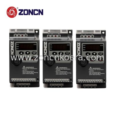 Mini VFD Inverter NZ100 Series Of ZONCN 220v Single Phase Variable Frquency Drive 1hp 2hp