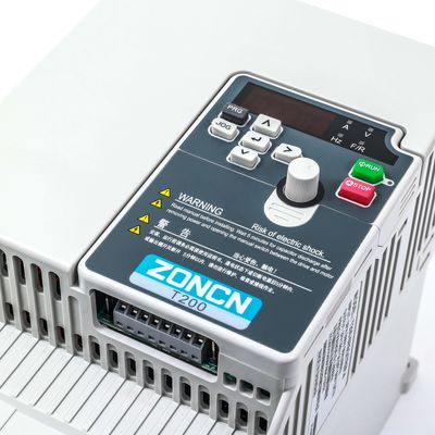 ZONCN T200 VFD Inverter Variable Frequency Drive with 18 Months Warranty 24V DC Input and 0.75kW to 55kW Models