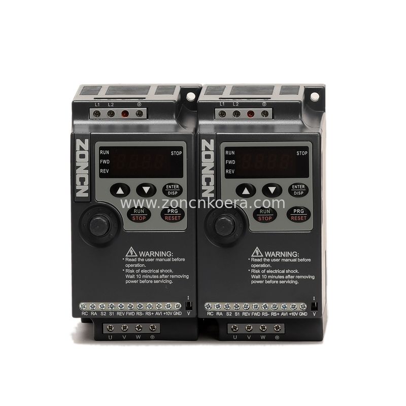 1.5kw 220v Low Voltage Inverter Vf Control Micro Ac Vfd