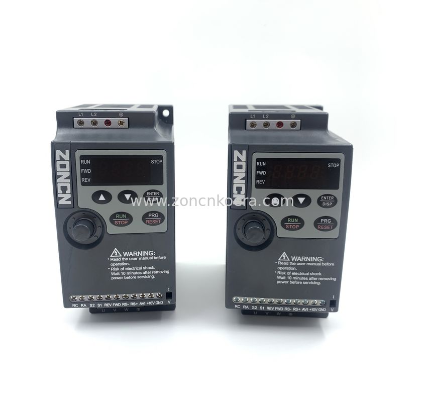 3.7kw 220v VFD Inverter Single Phase 5hp Variable Frequency Drive With CE