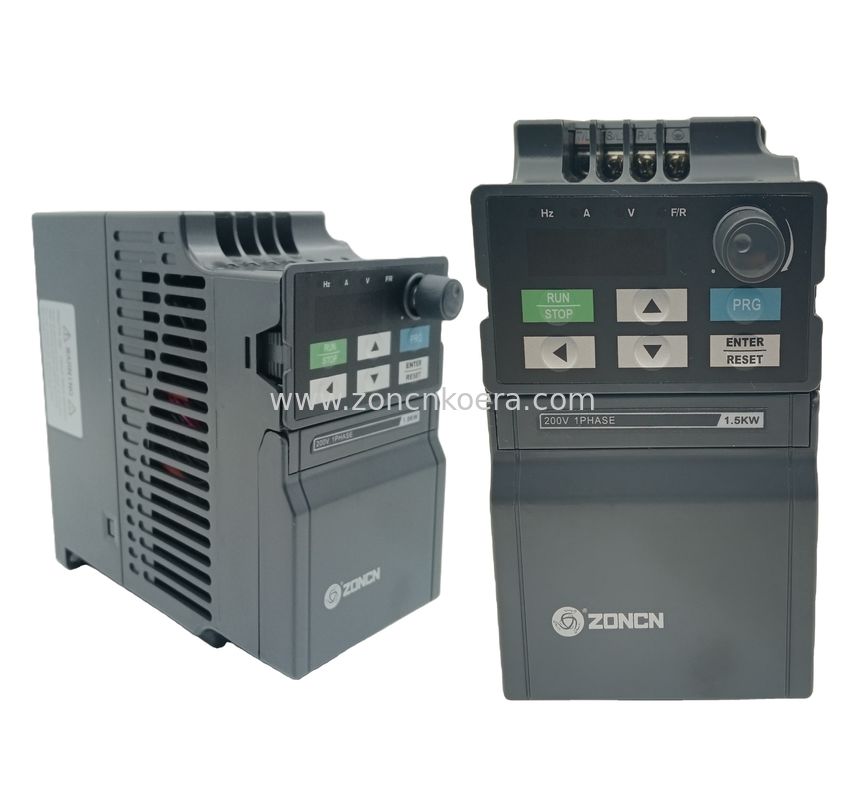 220v 1.5kw Z2200-1R5G Single Phase Input Three Phase Output ZONCN Inverters