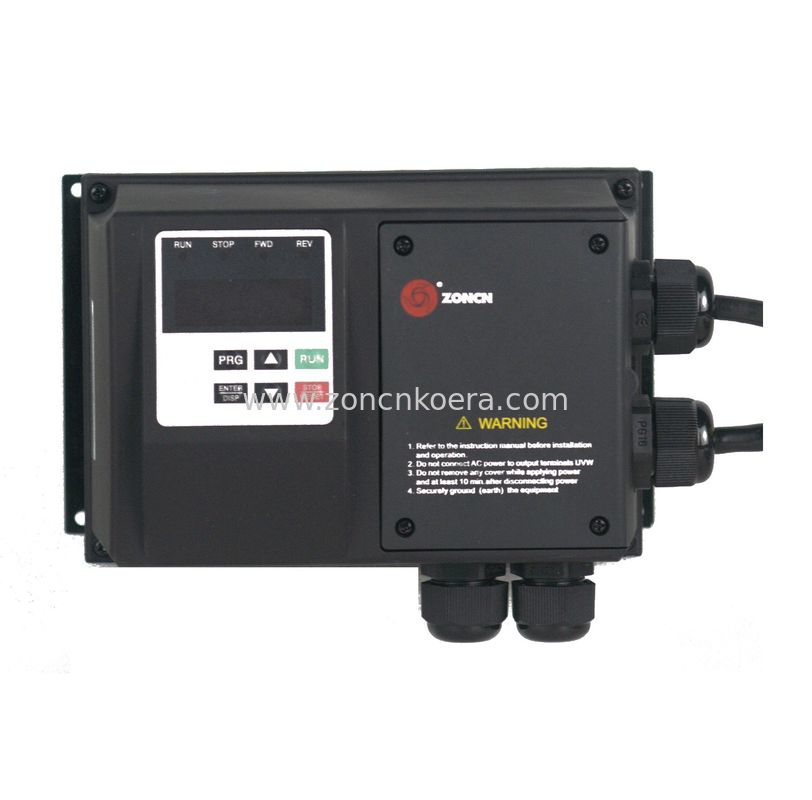 IP65 IP5 Waterproof Inverter Variable Frequency Drive 220 380v 0.75kw