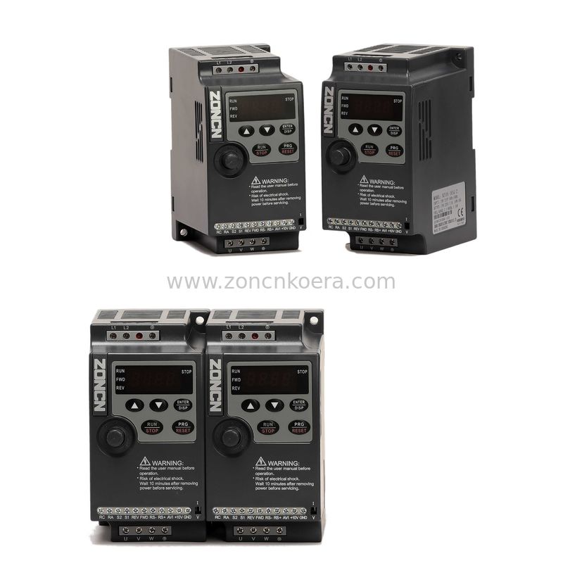 Vfd low voltage Frequency Inverter variable speed drive 1HP 380V ZONCN