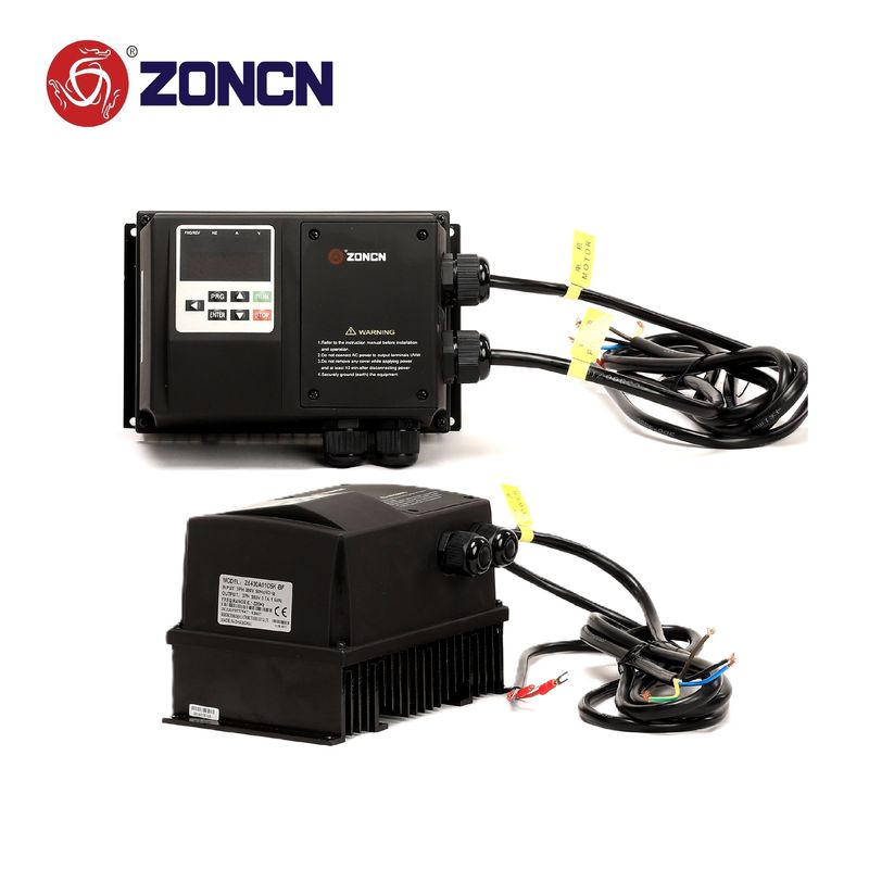 High Protection IP65 Pump Inverter VFD 220v 380v AC Drives 0.75kw 1.5kw 2.2kw