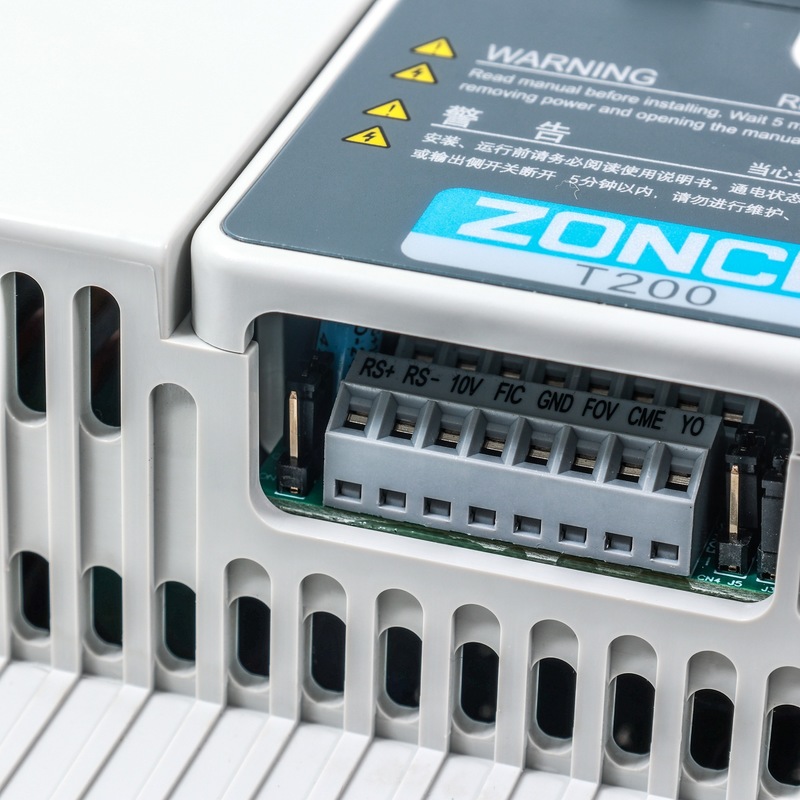 ZONCN T200 VFD Inverter Variable Frequency Drive with 18 Months Warranty 24V DC Input and 0.75kW to 55kW Models