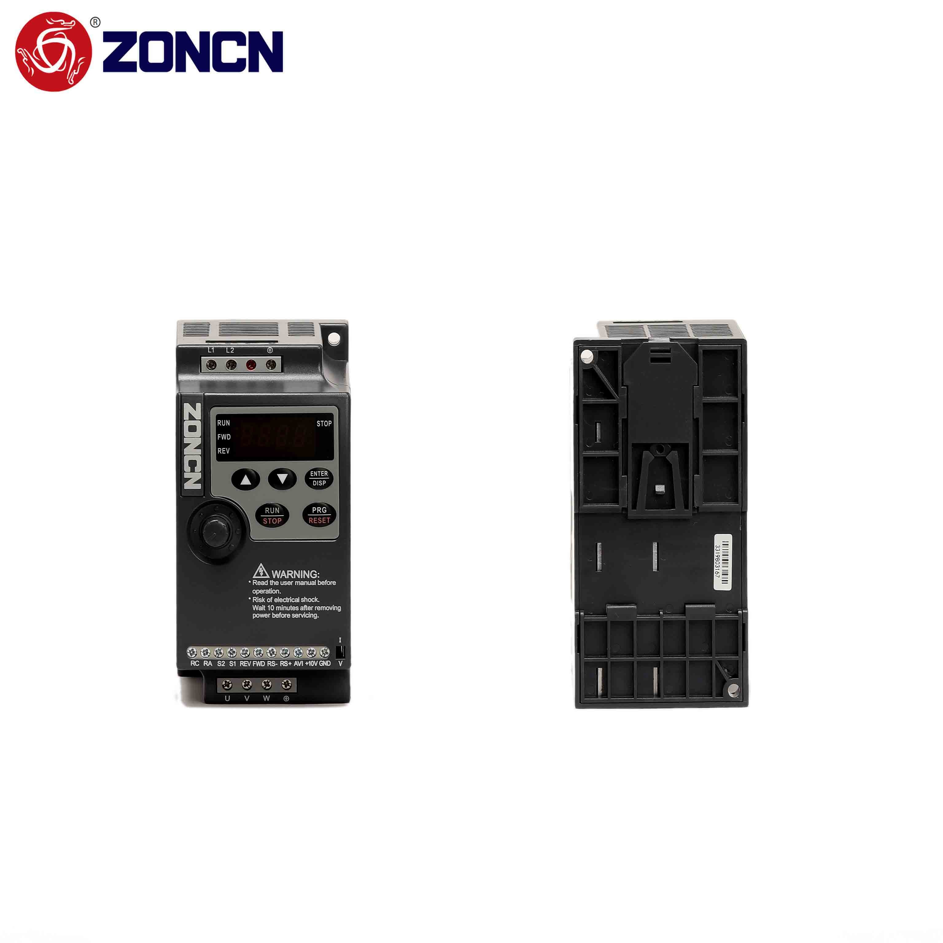 Sensorless Vector Control Low Voltage Inverter 220v NZ100-2R2G-2