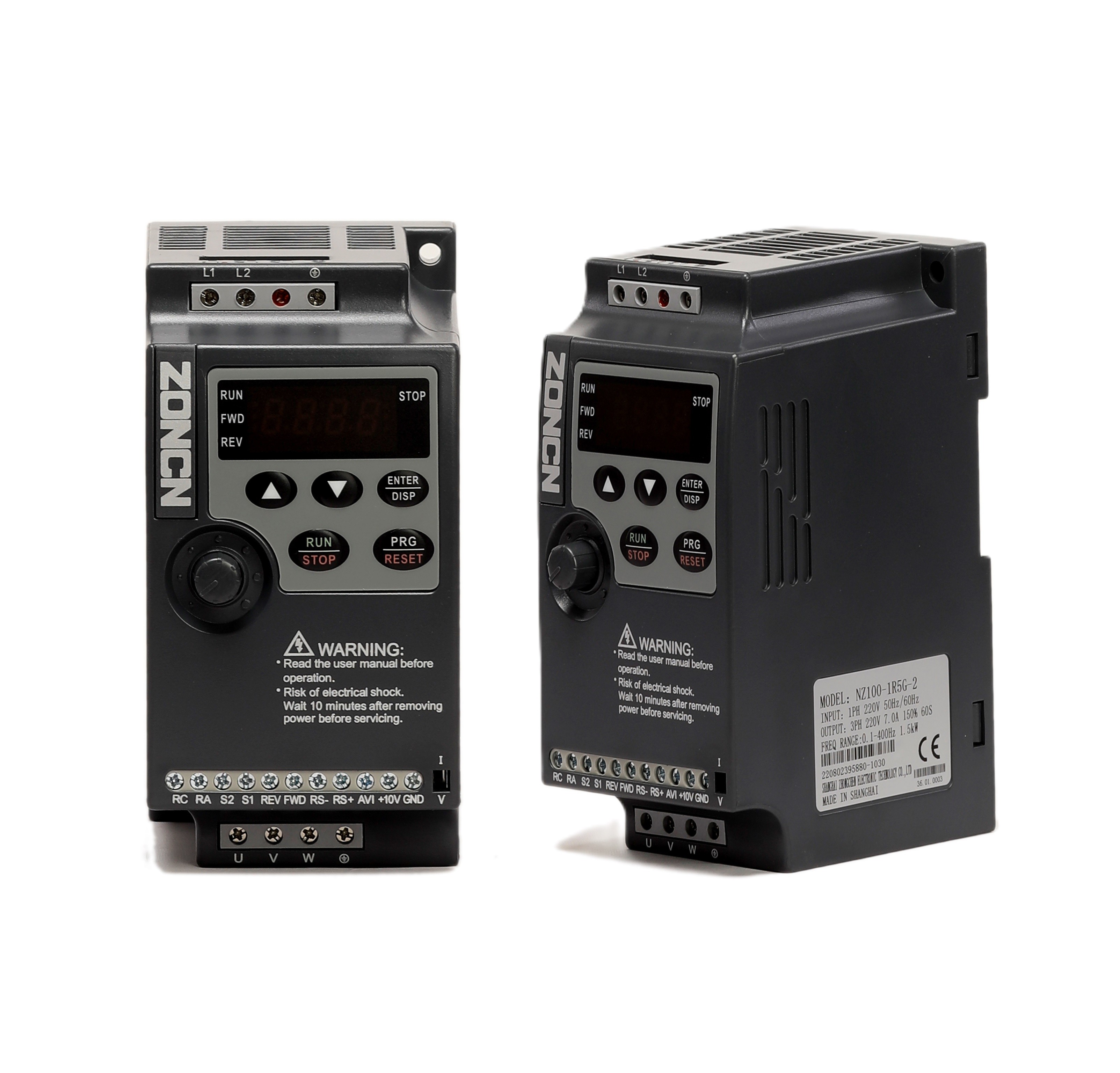 3hp VFD Inverter 3 Phase 380v 2.2kw Variable Frequency Drive With RS485 Communication