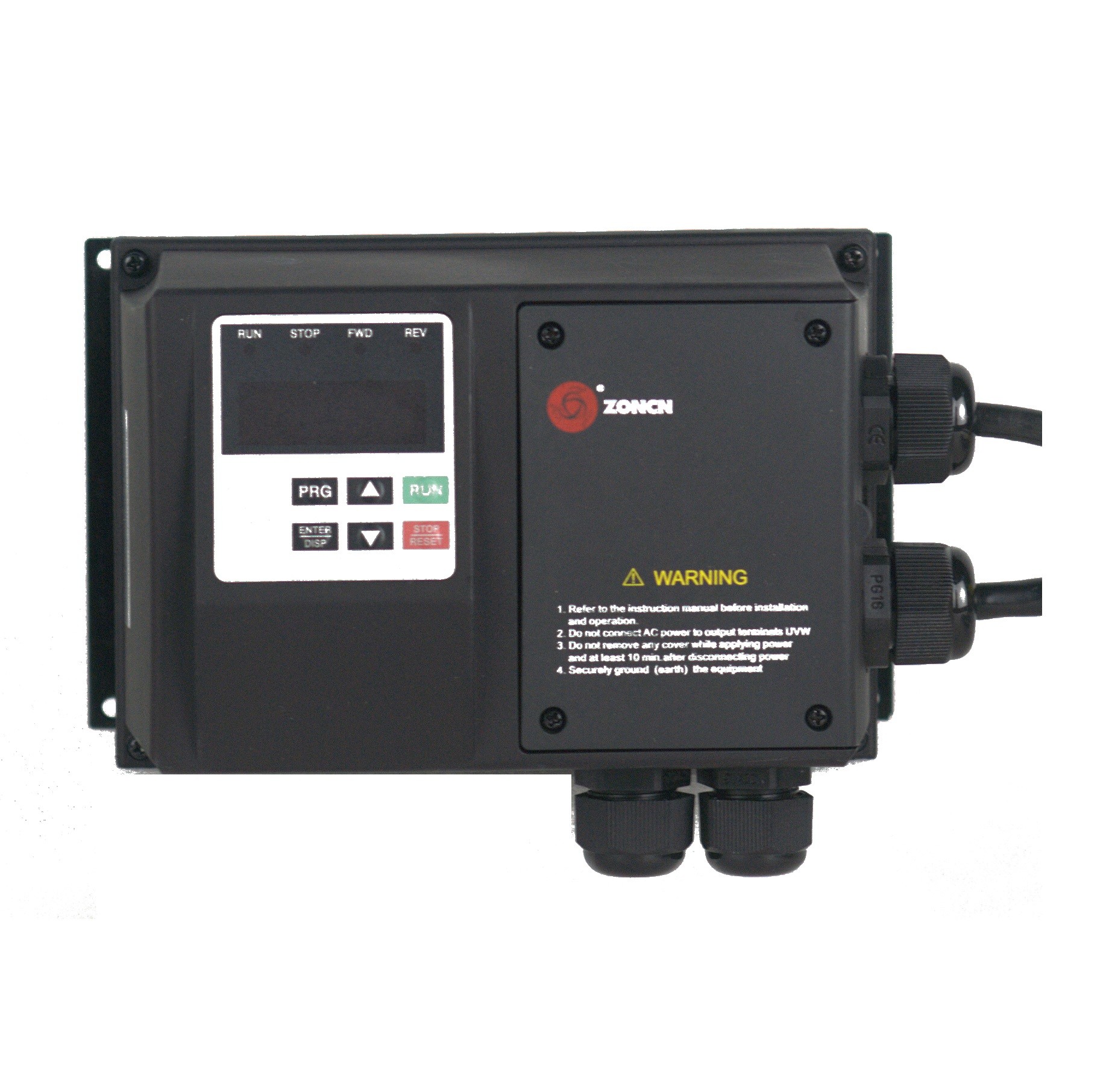 IP65 IP5 Waterproof Inverter Variable Frequency Drive 220 380v 0.75kw
