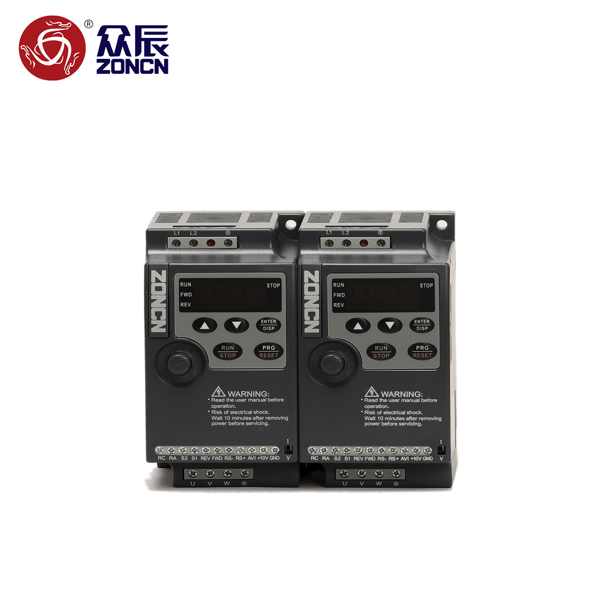 Vfd low voltage Frequency Inverter variable speed drive 1HP 380V ZONCN