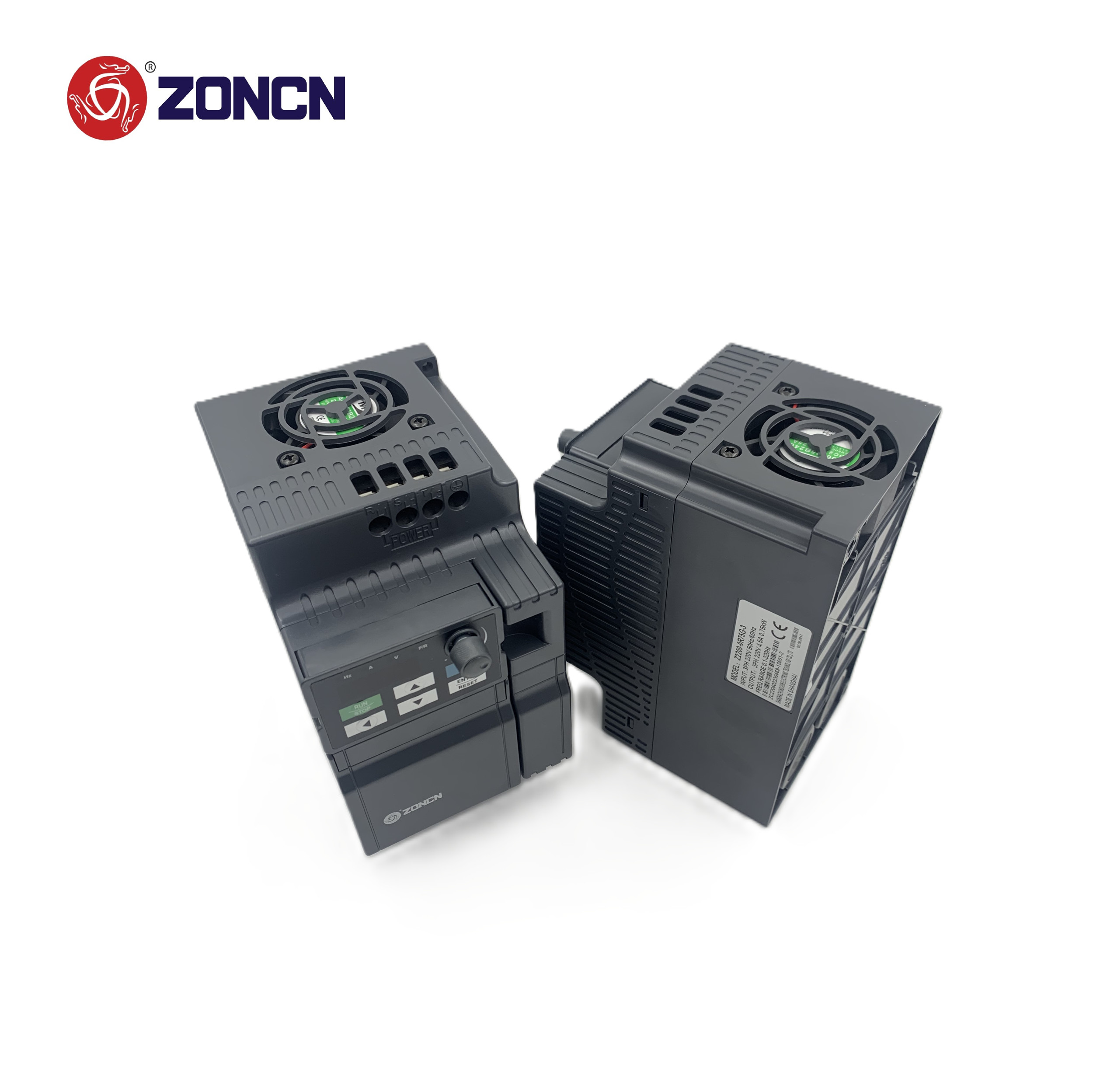 ZONCN Variable Frequency Drive Inverter 1hp 0.75kw 220v 3phase