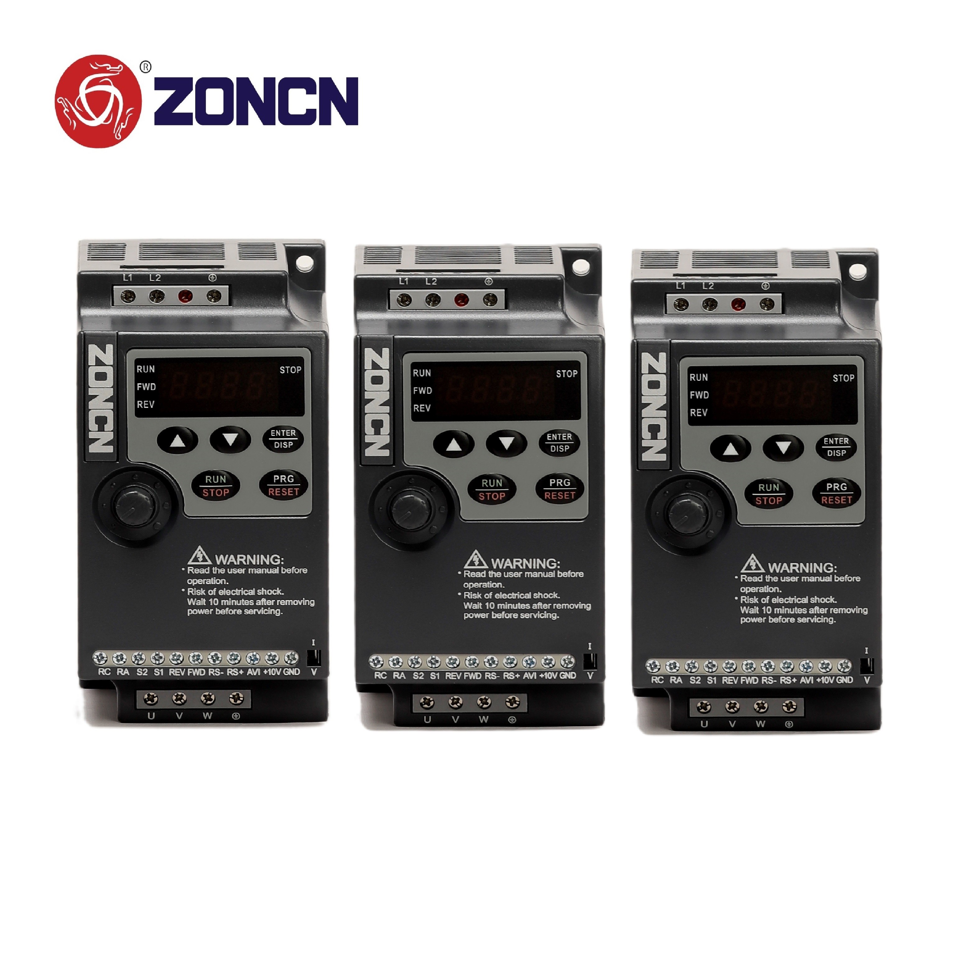 Mini VFD Inverter NZ100 Series Of ZONCN 220v Single Phase Variable Frquency Drive 1hp 2hp