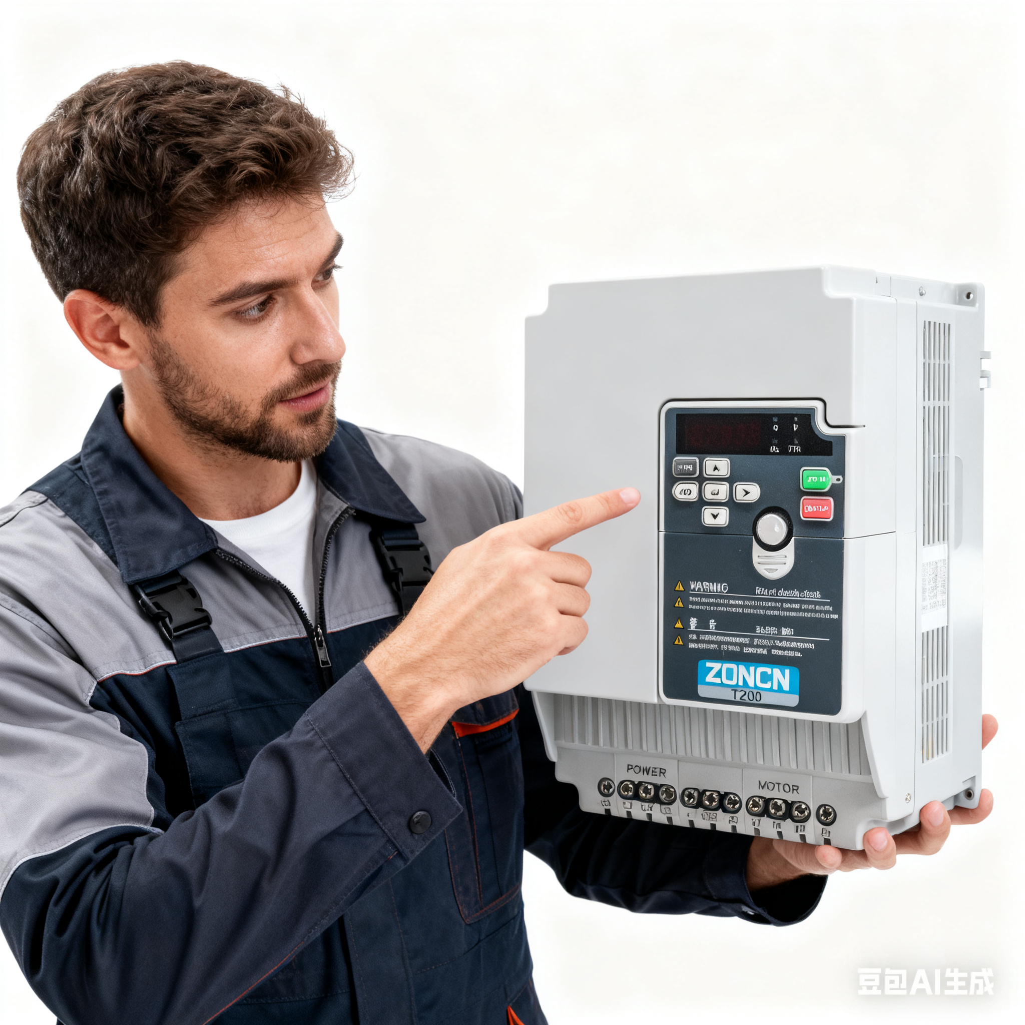 ZONCN T200 VFD Inverter Variable Frequency Drive with 18 Months Warranty 24V DC Input and 0.75kW to 55kW Models