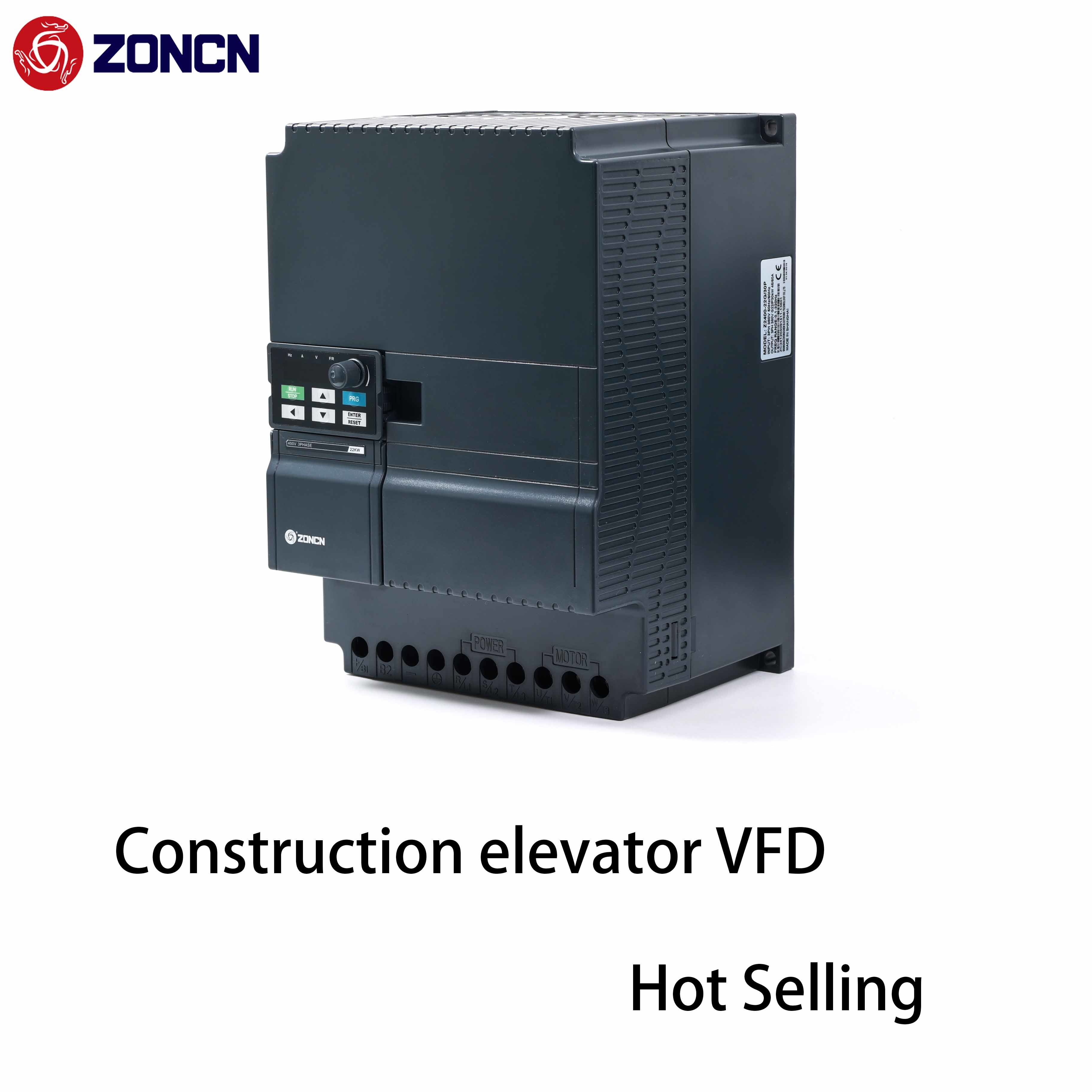 22KW 380V Variable Frequency Drive For Construction Elevator System Industry Specific