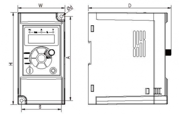 Vfd Drives Variable Frequency Inverter 22KW 380V Low Voltage With STO ...